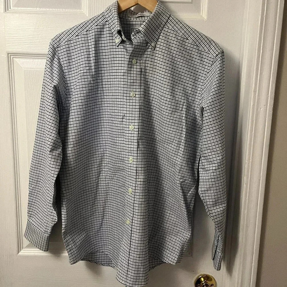 Men’s L. L. Bean Button Down Shirt Size 14½ - Picture 1 of 6